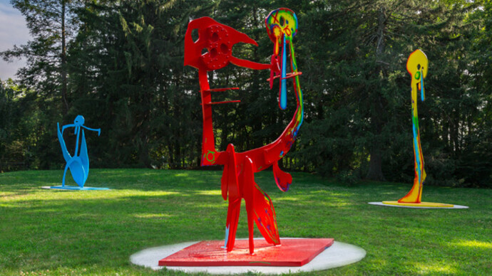 Aaron Curry. Courtesy of DeCordova Sculpture Park and Museum