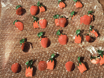 Lucas Blalock (American, born 1978), detail,  Strawberries (forever fresh), 2014, Pigmented inkjet print, 16 × 20″ (40.6 × 50.8 cm), Courtesy the artist and Ramiken Crucible, New York, ©2015 Lucas Blalock