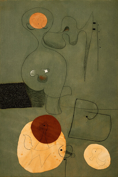  Joan Mirò: Senza titolo (1929). Copyright Successione Mirò, Adagp, Paris