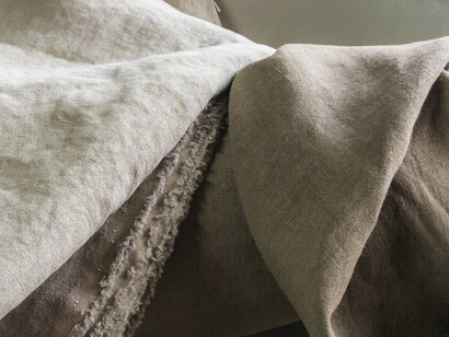 Un pregiato tessuto di lino