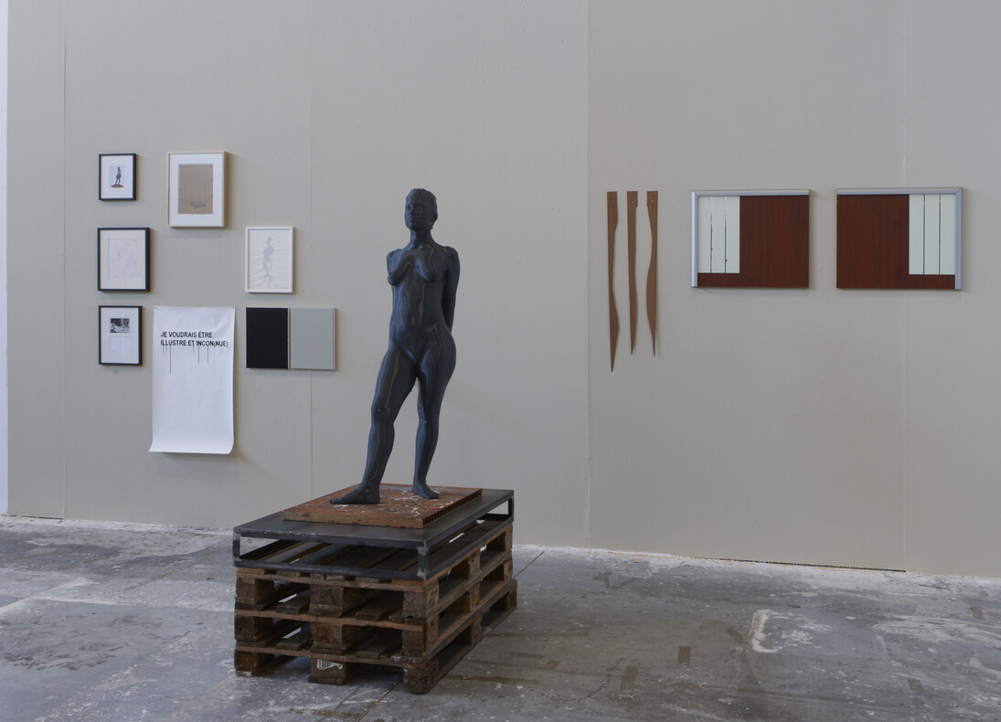 Julião Sarmento, Fourth Easy Piece, 2014, installation, variable dimensions