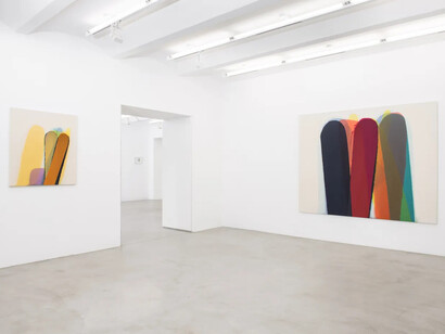 Nick Dawes, Trace elements, ausstellungsansicht. Mit freundlicher genehmigung der Galerie Kornfeld