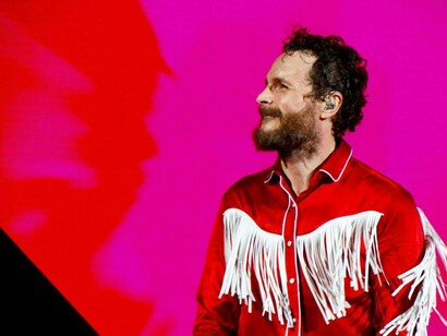Jovanotti live durante il tour Lorenzo nei Palasport a Bolzano, Italia, 11 gennaio 2016