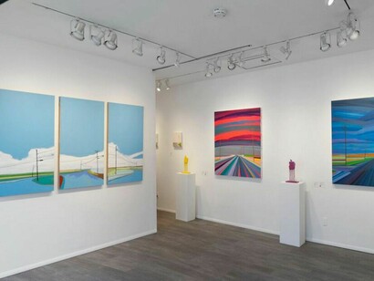 Mohawk Trail, Exhibition view. Courtesy of Roman Fine Art