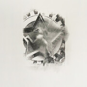 Stephen Lapthisophon, Star, 2003, ink photo transfer on paper, 22x30 inches. Courtesy the artist and Conduit Gallery