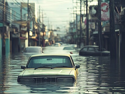 Rising temperatures intensify rainfall, turning streets into rivers in minutes