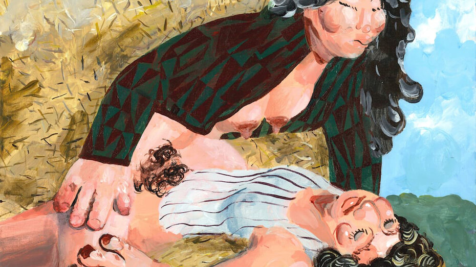 Melissa Steckabuer, Untitled (detail), 2025. Courtesy of Galerie Lisa Kandlhofer