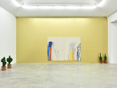 John M Armleder. Courtesy of Almine Rech Gallery
