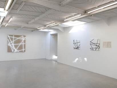 François Morellet. Courtesy of Kamel Mennour Gallery