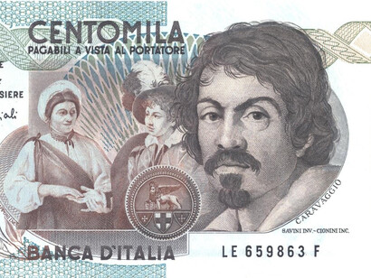 Le 100.000 lire disegnate da Trento Cionini