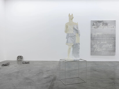 Various artists, The narrative of decline, exhibition view. Courtesy of Carbon 12