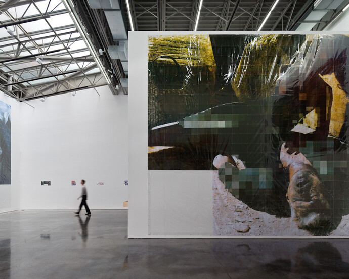 Thomas Hirschhorn. Courtesy of Gladstone Gallery