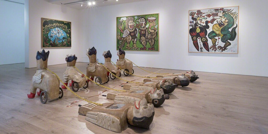 Land of Freedom, Exhibition view. Courtesy of Tang Contemporary Art