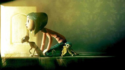 Cena do filme Coraline, de Neil Gaiman