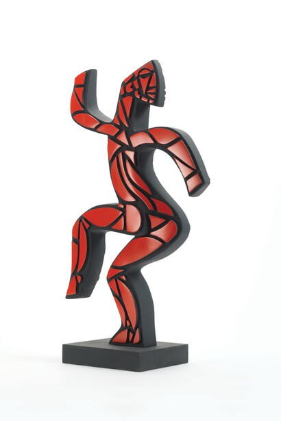 Jon Buck, Dancing to Time, Bronze, Edition of 10, 54 cm high
