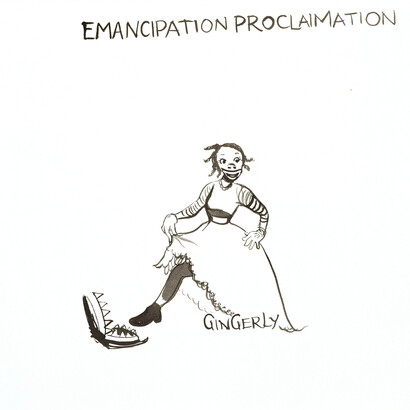 Kara Walker. Artwork untitled (Emancipation proclaimation), 1994. Cortesía de la Fundación Proa