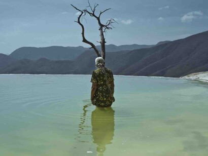 Cristina De Middel, An obstacle in the way (una piedra en el camino), 2021. Courtesy of the artist, Three Shadows Photography Art Centre, Jimei Art Centre and Magnum Photos