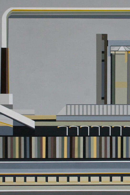 Kate Jackson, Sugar Beet Factory II Spring (detail)