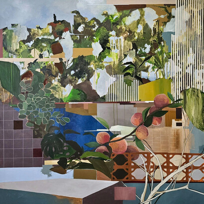 Beto Fame, Travessia. Cortesia da Galeria Murilo Castro