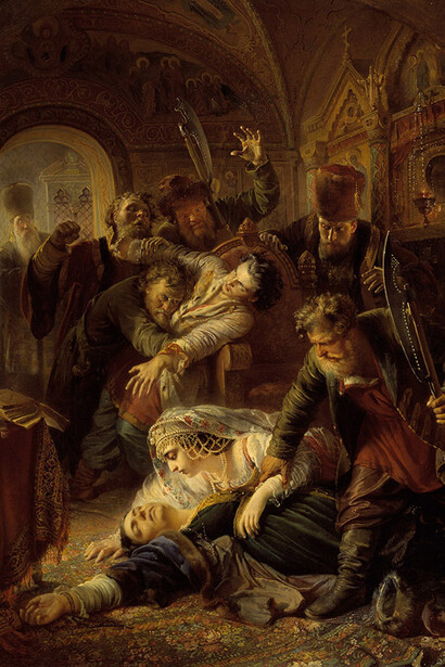 The Feat of Ivan Susanin. Courtesy of Tretyakov Gallery