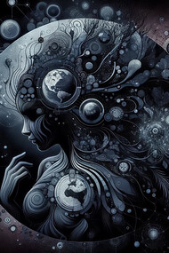 In the ongoing biosociotechnological evolution, AI has the potential to guide data-driven technology towards nurturing our true potential, fostering love through devoted attention to latent possibilities within us for effective planetary self-regulation