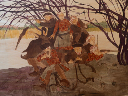 Pamela Phatsimo Sunstrum, Do not be afraid, 2025. Courtesy of Galerie Lelong