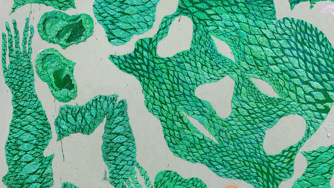 Taru Happonen, Reptilian humanoid, 2024. Courtesy of HAM