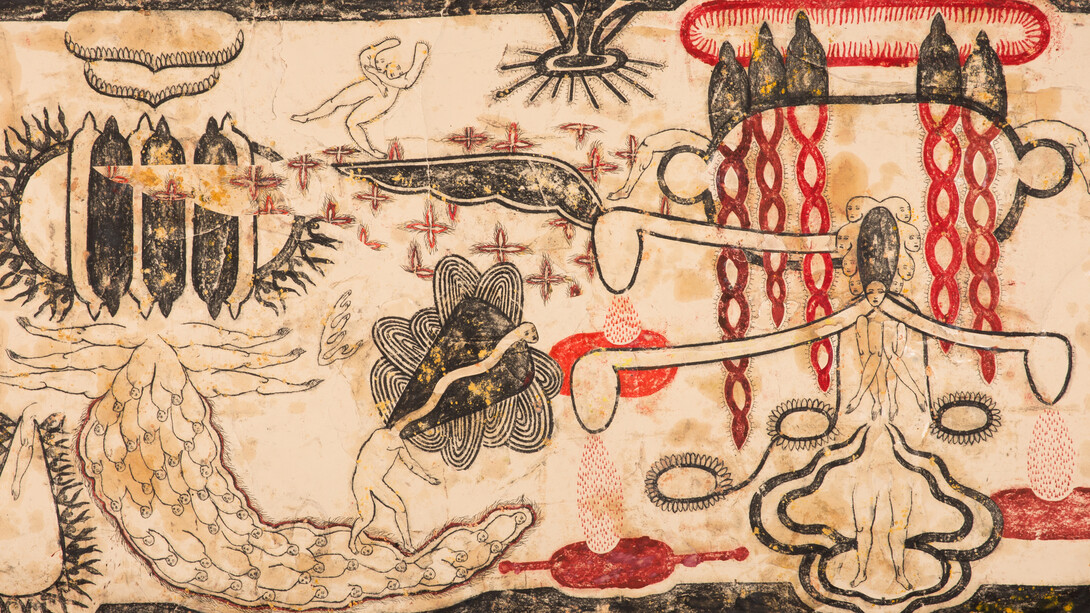 Simone Pellegrini, Effusivo, 84x154 cm, 2016