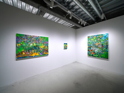 Ayumu Yamamoto, Year-end light, exhibition view. Courtesy of MAKI Gallery