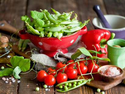 Una cucina sana e vitaminica