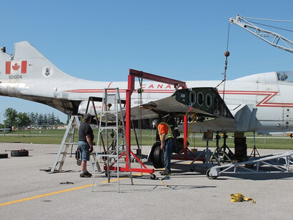 Mcdonnell CF-101 VOODOO. Courtesy of Jet Aircraft Museum
