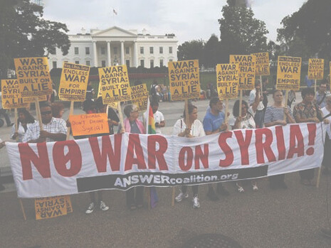Demonstrations against war