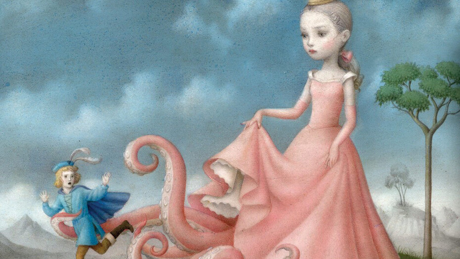C’era una volta -  Illustrazione di Nicoletta Ceccoli