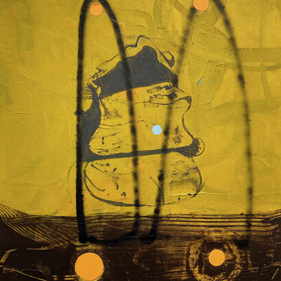 Astral Land II acrylic on canvas 60x50cm