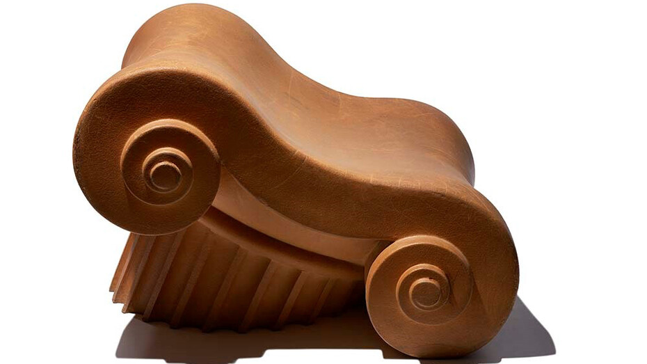 Studio 65, manufactured by Gufram©, Capitello, designed 1971, made c. 1972–78, polyurethane foam and Guflac®, the Museum of Fine Arts, Houston, the Dennis Freedman Collection, gift of Dennis Freedman. © 1971 Studio 65m / Brad Bridgers, photographer