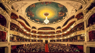 Théâtre municipal de Santiago, Chili, inauguré en1857
© Iván Serrano