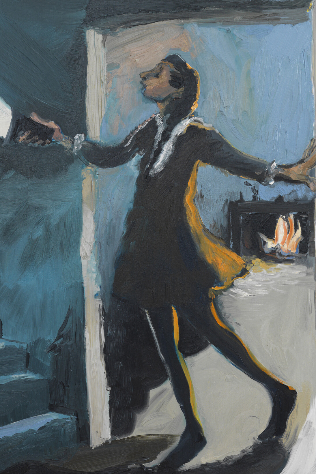 Jane Corrigan

The Noise Upstairs (Creep), 2015

Oil on canvas

36 x 31 inches

91.4 x 78.7 cm