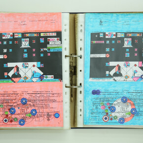 Adelhyd van Bender, Folder #21, 1999-2014, including approx. 200-250 pages, mixed media on paper in plastic folders, each 30 x 21 cm or 42 x 30 cm (folded in half), 32 x 29 x 8 cm, @ Galerie Susanne Zander/Delmes & Zander
􀀁􀀂􀀃􀀄􀀅􀀆􀀇􀀈􀀆􀀂􀀉􀀊􀀋􀀄􀀌􀀌􀀆􀀂􀀍􀀄􀀌􀀎􀀆􀀇􀀏􀀂􀀐􀀆􀀅􀀑􀀆􀀋􀀂􀀒􀀂􀀍􀀄􀀌􀀎􀀆􀀇