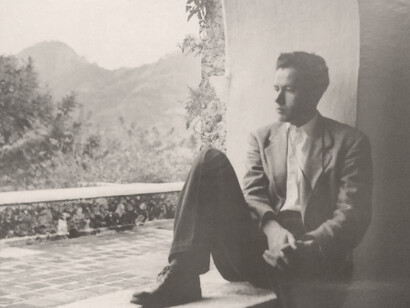Juan Rulfo, escritor, guionista y fotógrafo mexicano, en Tepoztlán