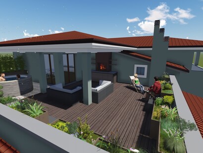 La terrazza nel progetto 