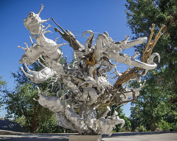 Nancy Rubins. Courtesy of Gagosian