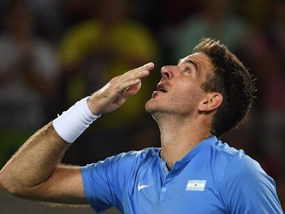 Juan Martín del Potro, plata en categoría masculina