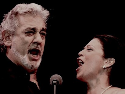 Con Plácido Domingo en Costa Rica 