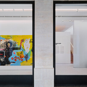 Jean-Michel Basquiat, Venus, exhibition view. Courtesy of Gagosian