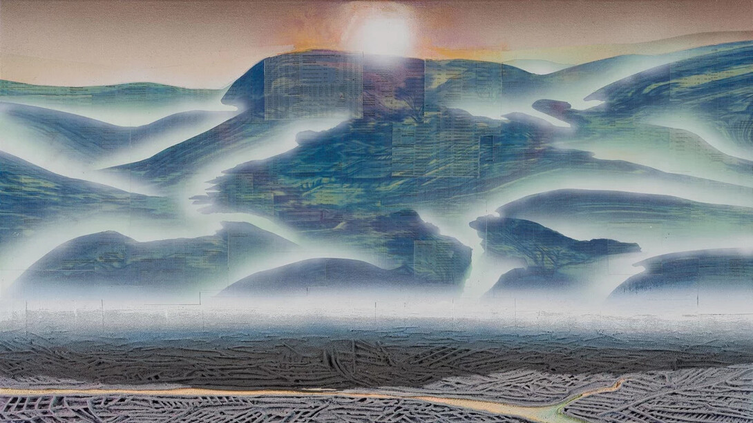 Gordon Cheung, Garden of perfect brightness I, 2023. Courtesy of Almine Rech Gallery