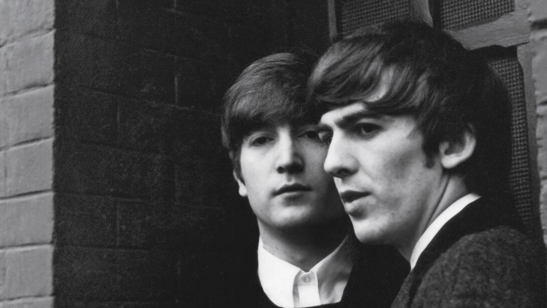 Paul McCartney, John and George. Paris, January, 1964. Courtesy of Frist Art Museum