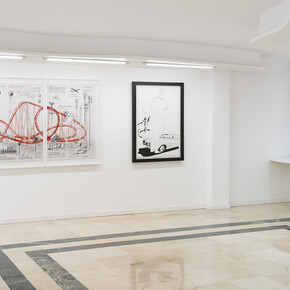 Joaquín Díez-Cascón, 2005-2025. Joaquín Díez-Cascón & ADN Galeria, vista de exhibición. Cortesía de ADN Galeria. Foto por Roberto Ruiz
