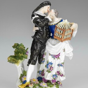 Eighteenth-Century Porcelain Sculpture. Courtesy of NGV