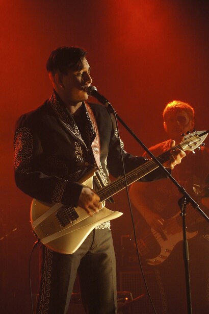 Jorge Requena, lead singer of Mariachi Ghost, performing at Mundial Montreal 2016. Photo: Catalina Maria Johnson