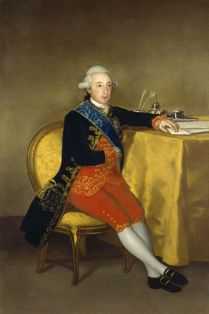 Francisco de Goya. 'The Count of Altamira, 1787 © Colección Banco de España